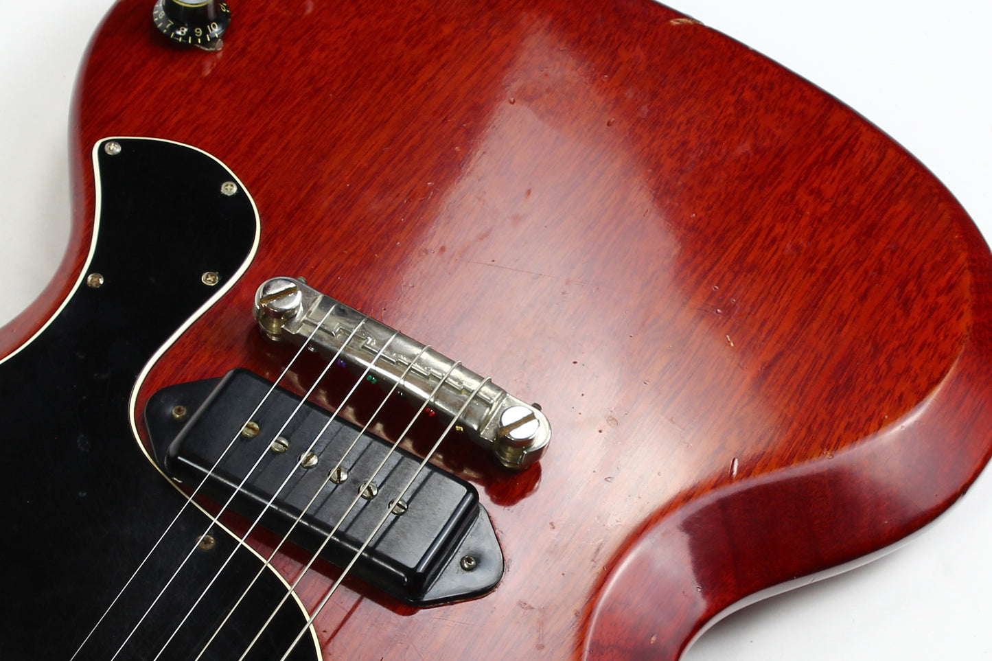 1962 Gibson Les Paul SG Jr. Cherry Red LP Junior w Original Case!