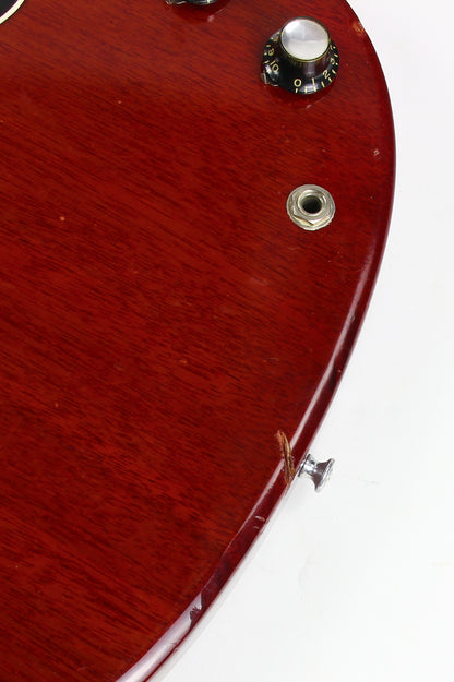 1962 Gibson Les Paul SG Jr. Cherry Red LP Junior w Original Case!