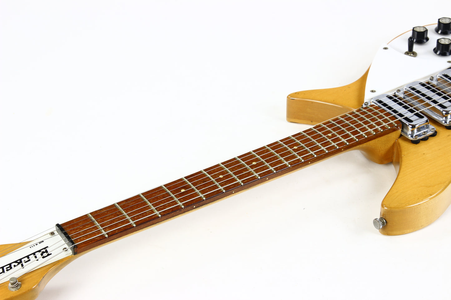 1966 Rickenbacker 325 Mapleglo Natural Vintage Electric Guitar w Original Case! John Lennon Beatles
