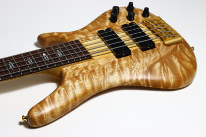 UNPLAYED! 1992 USA Stuart Spector Designs SD-5 Bass - SSD WOODSTOCK ERA, Neck-Through!