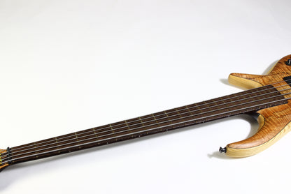 MTD Michael Tobias Designs Through Neck TN 535–24 Bass Kingston New York USA Five String Spalted Maple Bartolini Pickups