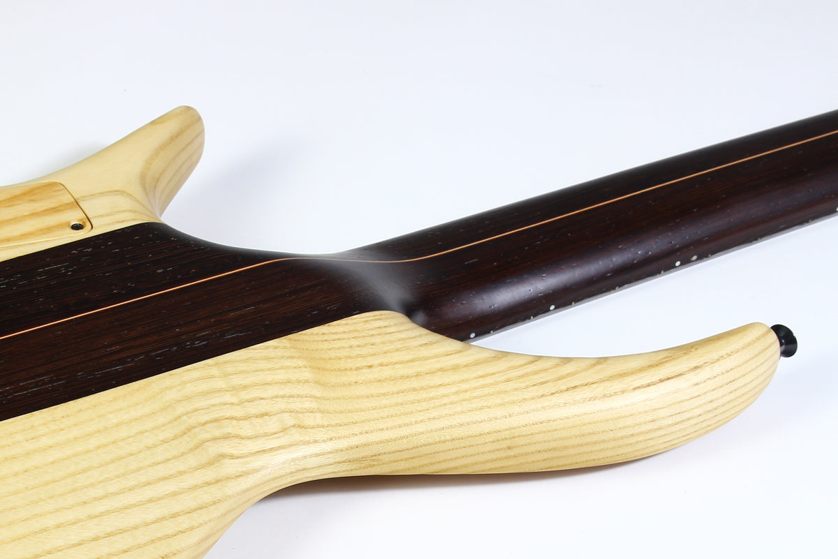 MTD Michael Tobias Designs Through Neck TN 535–24 Bass Kingston New York USA Five String Spalted Maple Bartolini Pickups