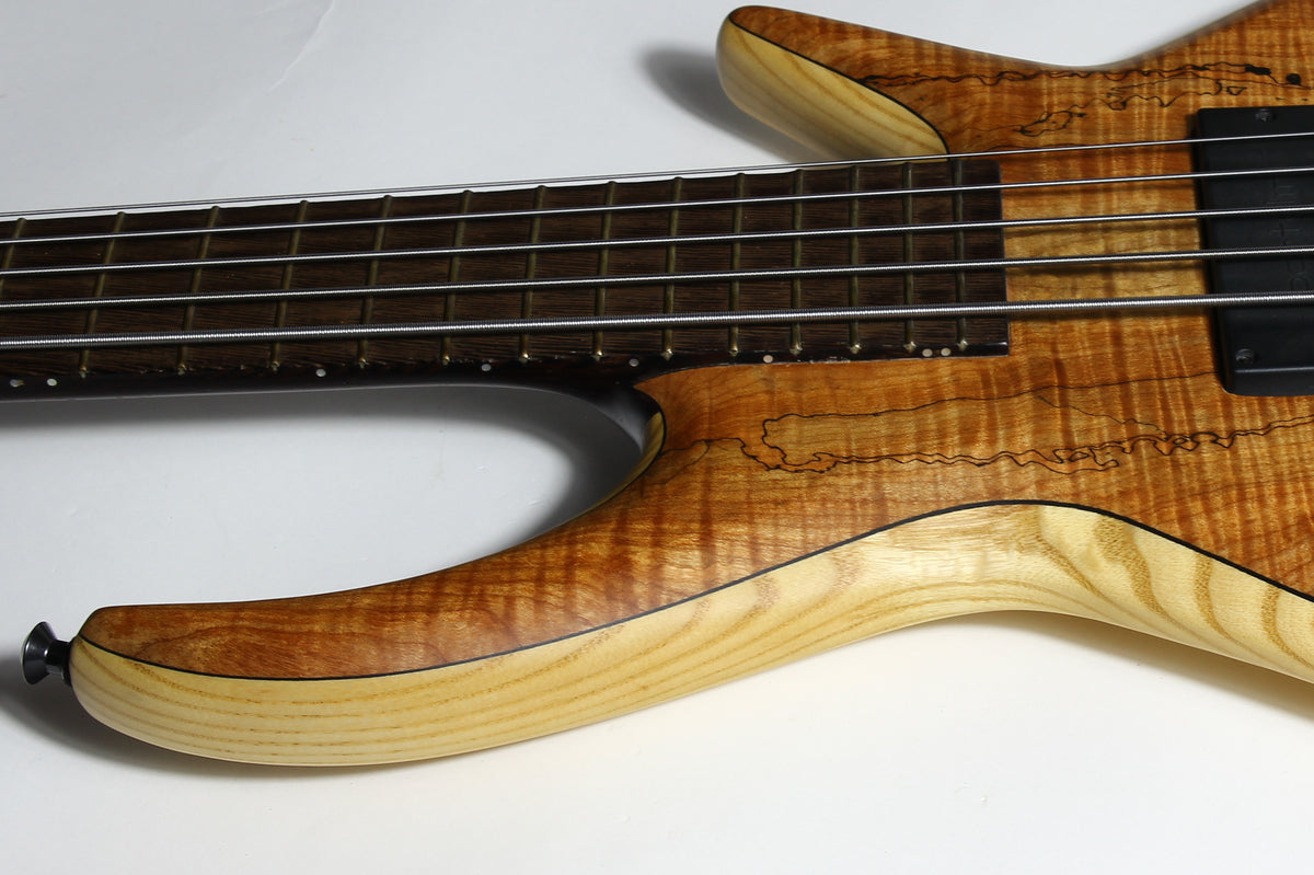 MTD Michael Tobias Designs Through Neck TN 535–24 Bass Kingston New York USA Five String Spalted Maple Bartolini Pickups