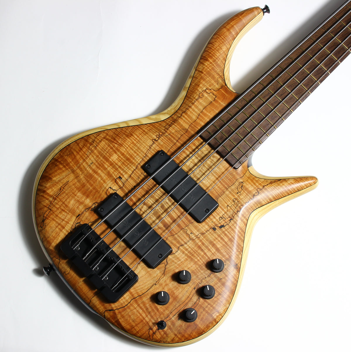 MTD Michael Tobias Designs Through Neck TN 535–24 Bass Kingston New York USA Five String Spalted Maple Bartolini Pickups