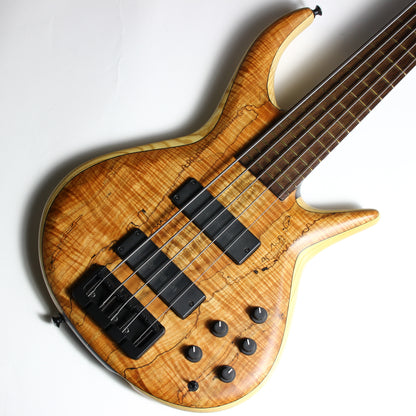 MTD Michael Tobias Designs Through Neck TN 535–24 Bass Kingston New York USA Five String Spalted Maple Bartolini Pickups