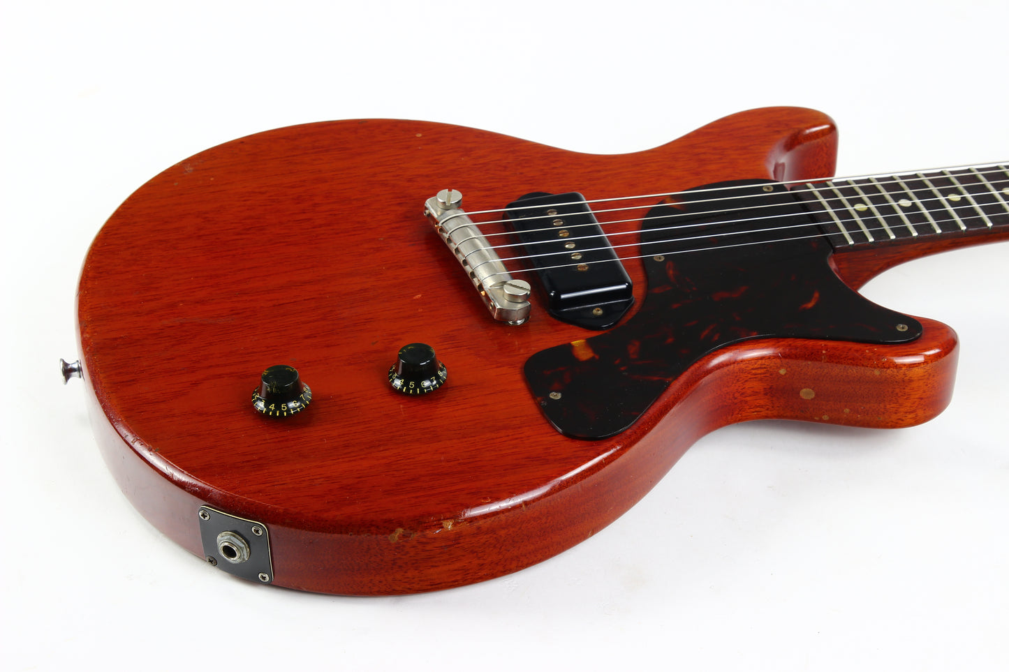 1960 Gibson Les Paul Jr. LP Junior Cherry Red Double Cut DC Cutaway