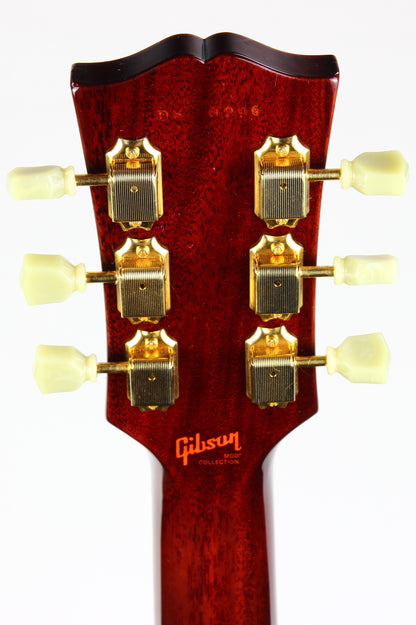 2025 Gibson Custom Shop Mod Shop 1958 Les Paul Standard Reissue WHITE CRACKLE Finish With Matching Headstock Gold Hardware ONE OF A KIND!