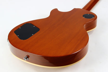 2013 Gibson Les Paul Standard PREMIUM PLUS Trans Amber Slash Pickups KILLER TOP!