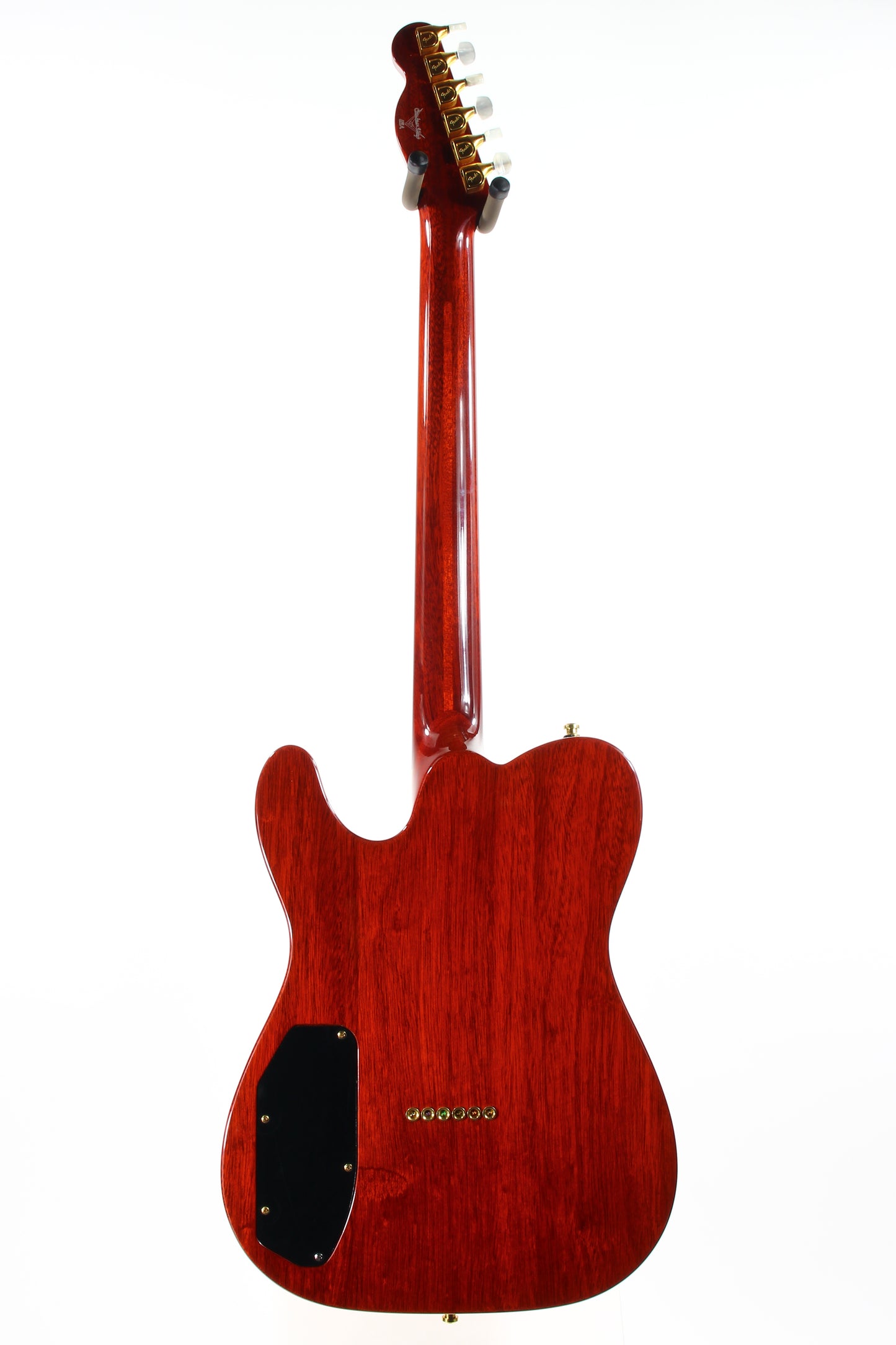 1992 Fender Custom Shop Set Neck Country Artist Telecaster QUILT Sunset Orange Transparent --VERY RARE TELE