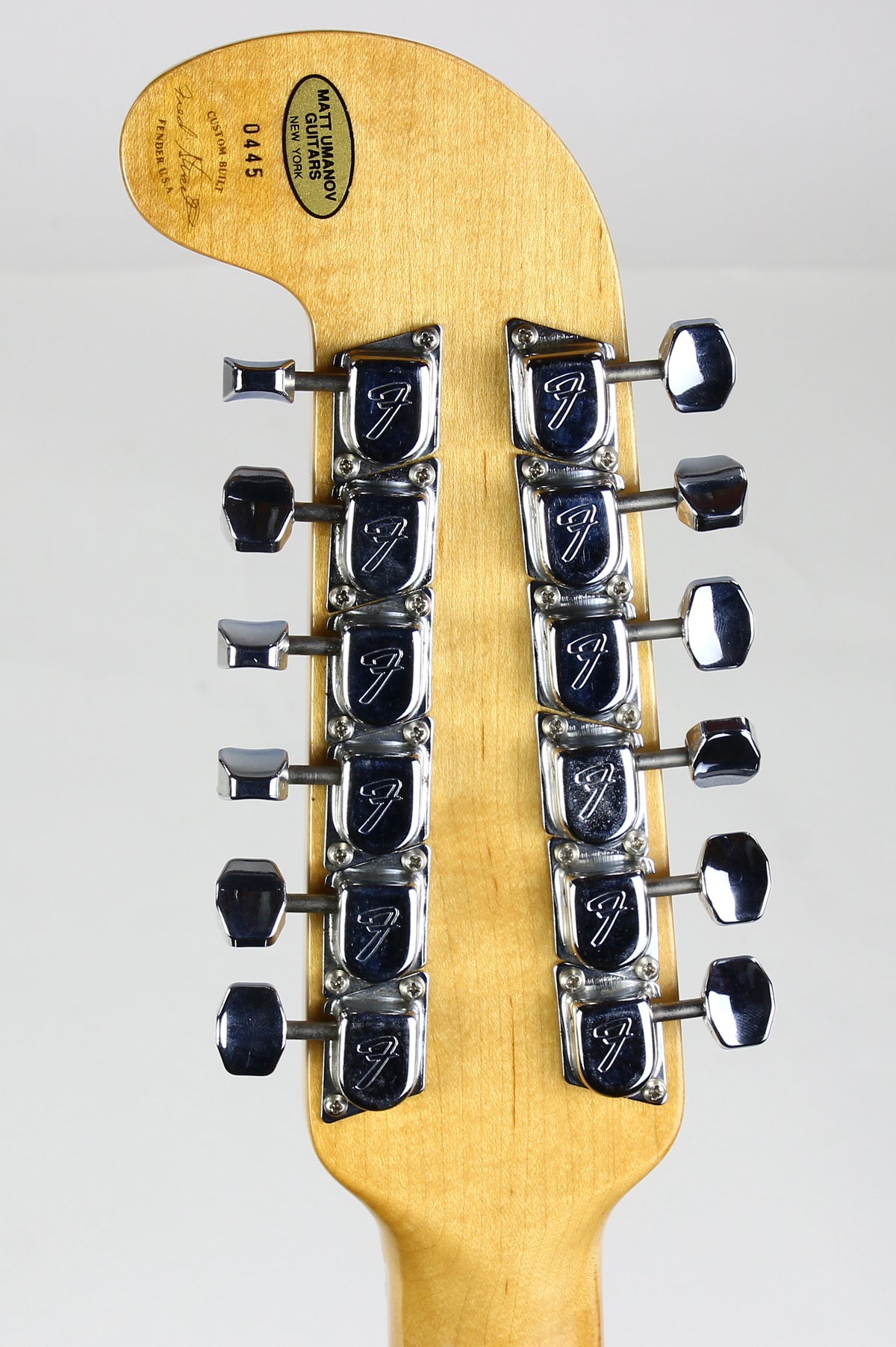 1993 Fender Custom Shop Masterbuilt Fred Stuart Electric XII Candy Apple Red Matching Headstock Early CS 12-String