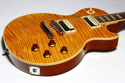 2013 Gibson Les Paul Standard PREMIUM PLUS Trans Amber Slash Pickups KILLER TOP!