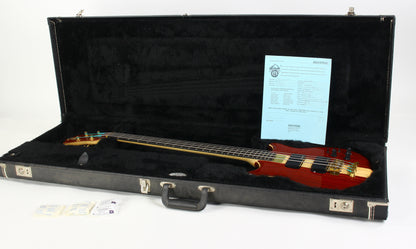 2002 ALEMBIC Custom Short-Scale Electric Bass Guitar Stanley CLARKE Vermilion 4-String
