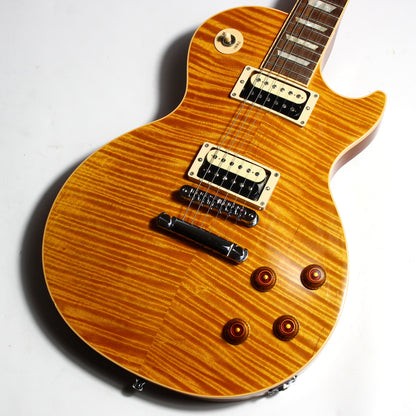 2013 Gibson Les Paul Standard PREMIUM PLUS Trans Amber Slash Pickups KILLER TOP!