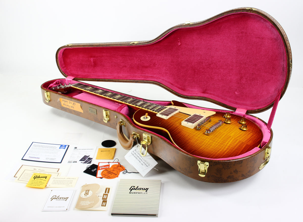 Gibson Custom Shop Murphy Lab 1959 Gibson Les Paul Standard Reissue 59 R9 Light Aging 2023