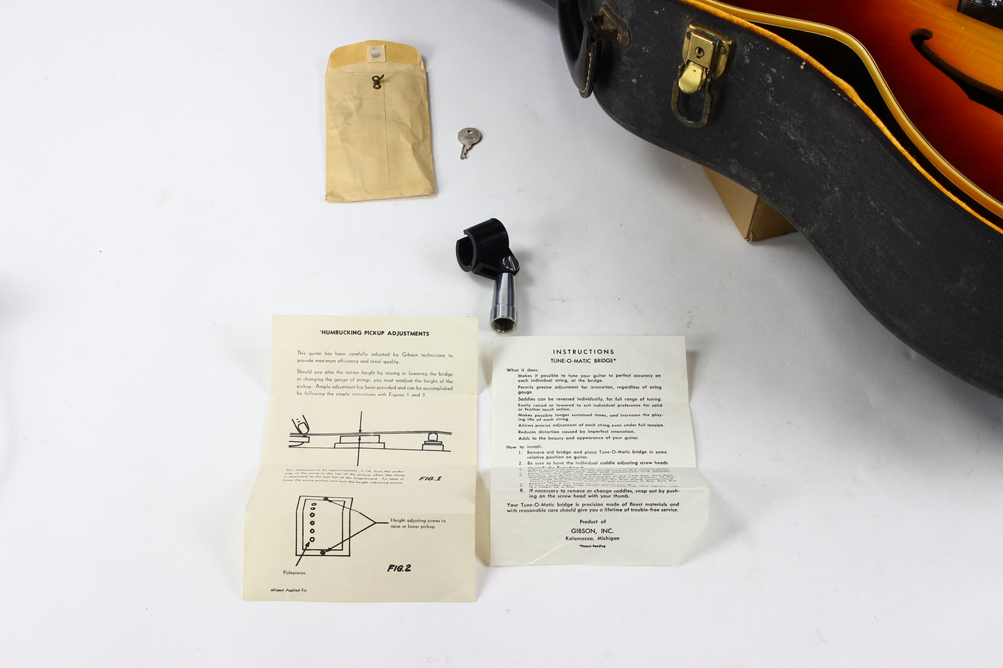 1968 Gibson ES-175D Archtop Jazz Electric Guitar | MINTY Vintage w Original Case & Paperwork!