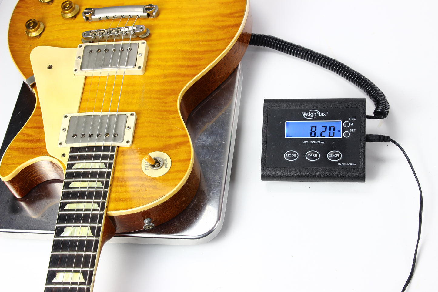Gibson Custom Tom Murphy Painted Lab Aged BRAZILIAN ROSEWOOD 1959 Les Paul Standard Reissue Limited Edition Tom's Lemon Burst