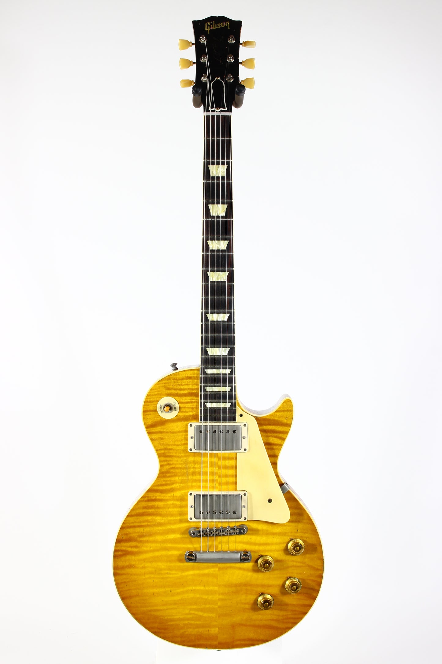 Gibson Custom Tom Murphy Painted Lab Aged BRAZILIAN ROSEWOOD 1959 Les Paul Standard Reissue Limited Edition Tom's Lemon Burst