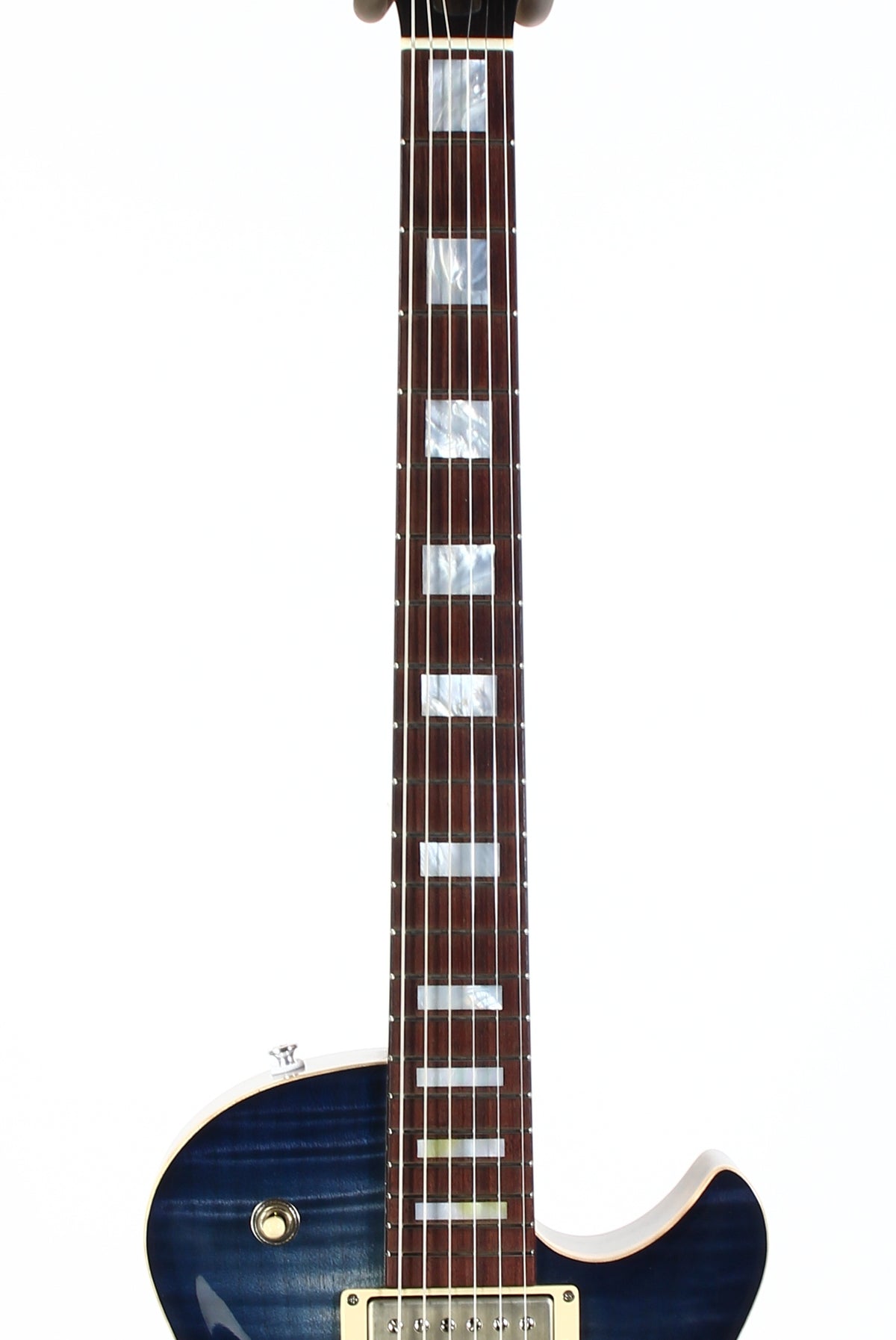 2026 Patrick James Eggle Macon SC Single Cutaway Guitar Blue Denim Burst