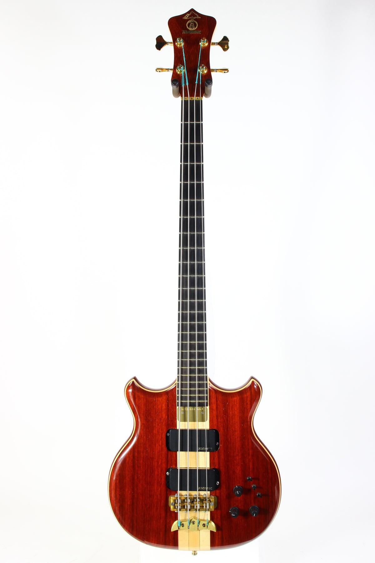 2002 ALEMBIC Custom Short-Scale Electric Bass Guitar Stanley CLARKE Vermilion 4-String