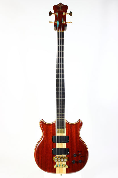 2002 ALEMBIC Custom Short-Scale Electric Bass Guitar Stanley CLARKE Vermilion 4-String