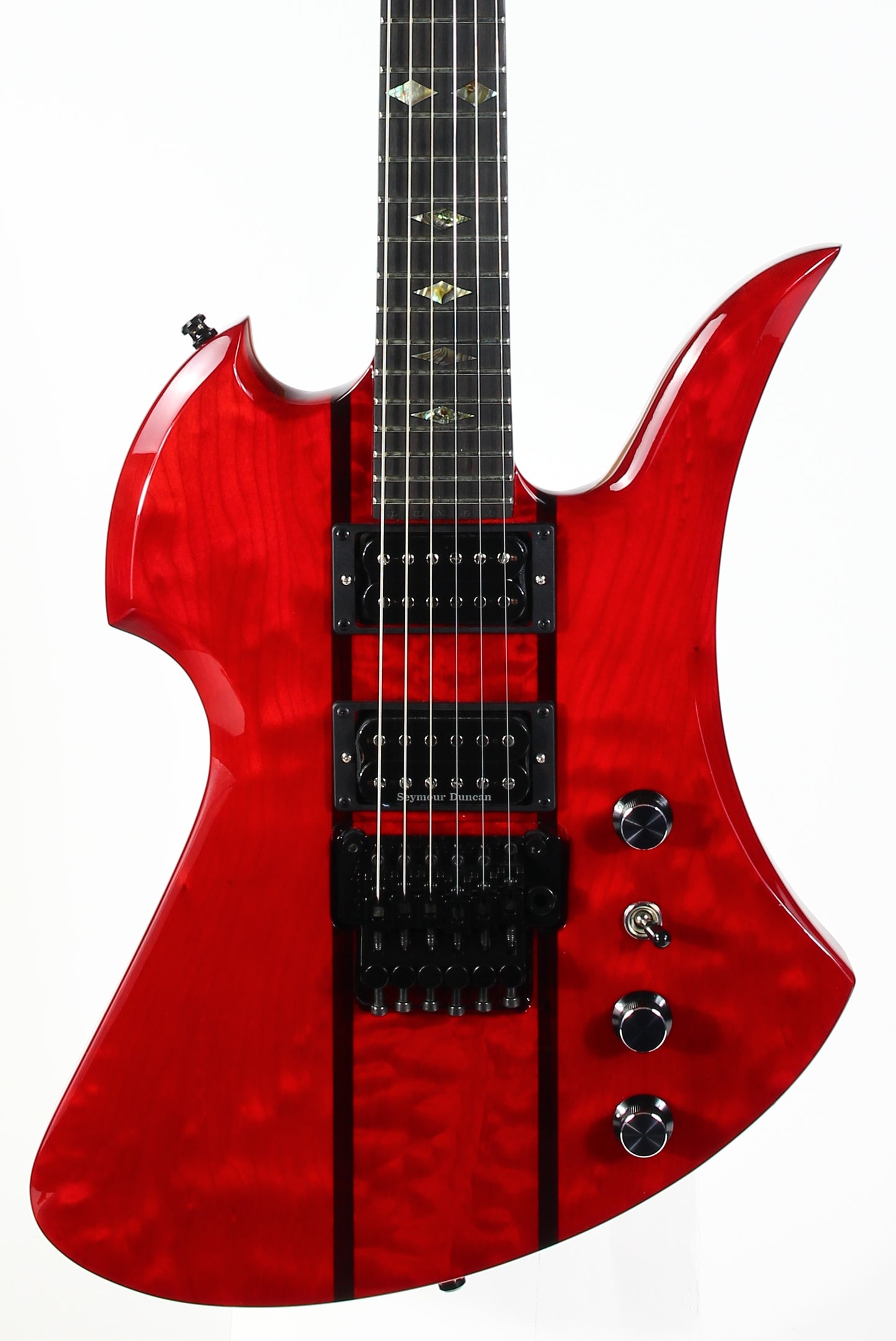 1998 BC Rich USA Mockingbird SL SLASH Transparent Red Floyd Rose!