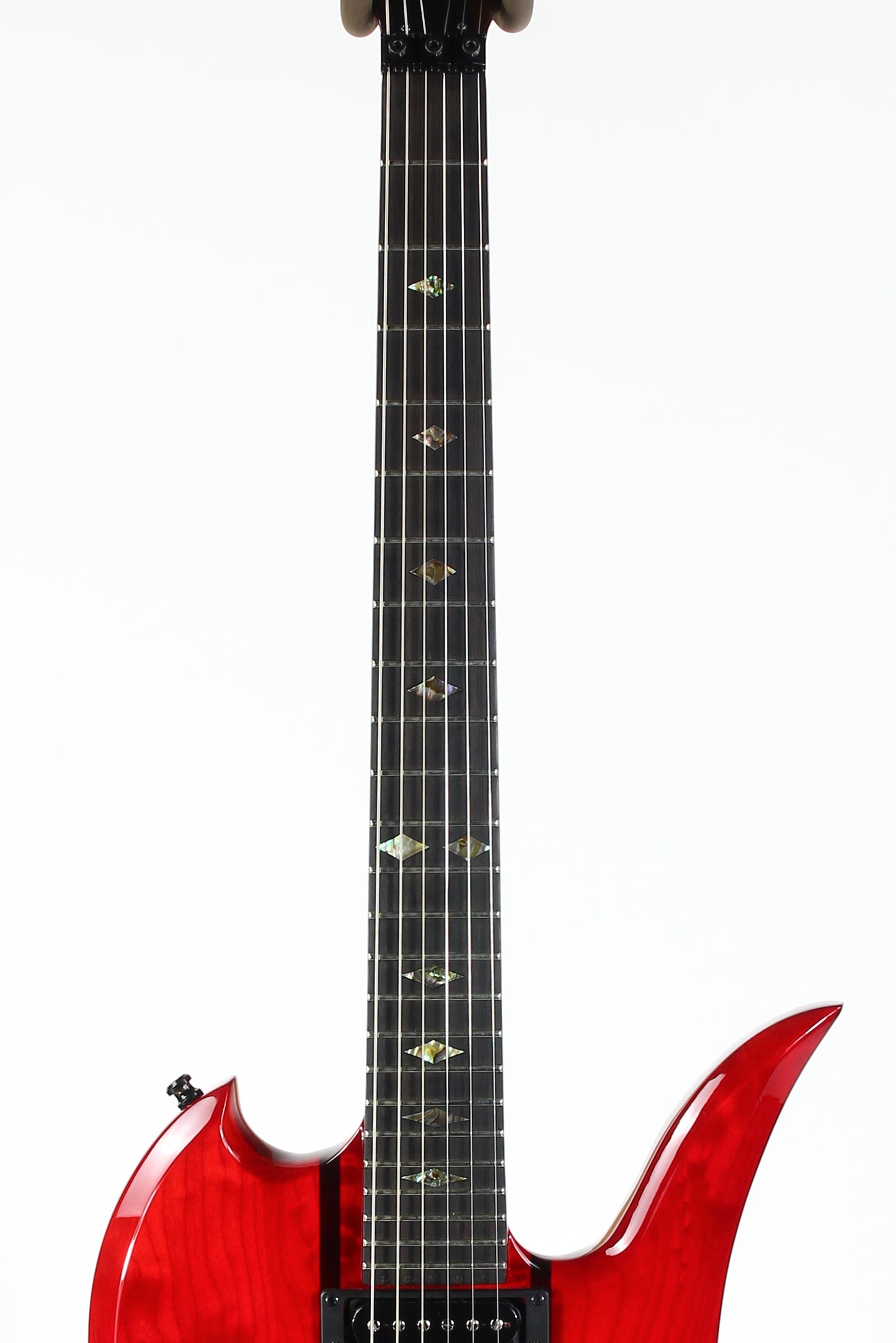 1998 BC Rich USA Mockingbird SL SLASH Transparent Red Floyd Rose!