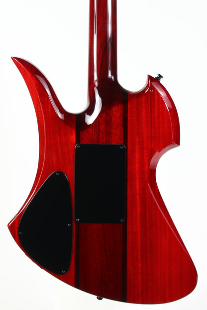 1998 BC Rich USA Mockingbird SL SLASH Transparent Red Floyd Rose!
