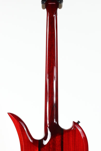 1998 BC Rich USA Mockingbird SL SLASH Transparent Red Floyd Rose!