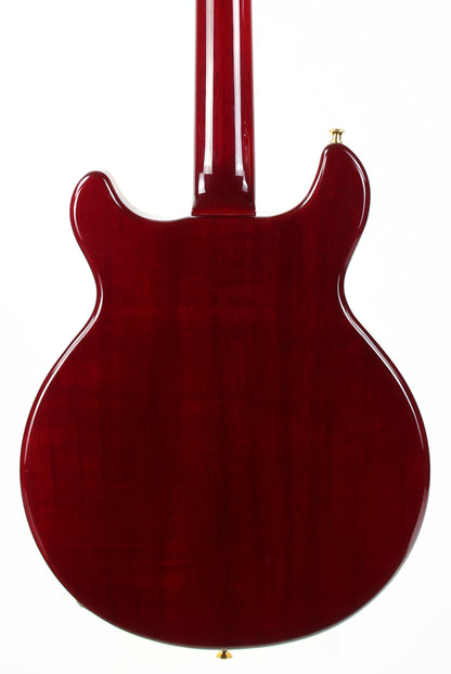 2001 Hamer USA Newport Pro Custom Ruby Red Jazz with Trapeze Tailpiece!