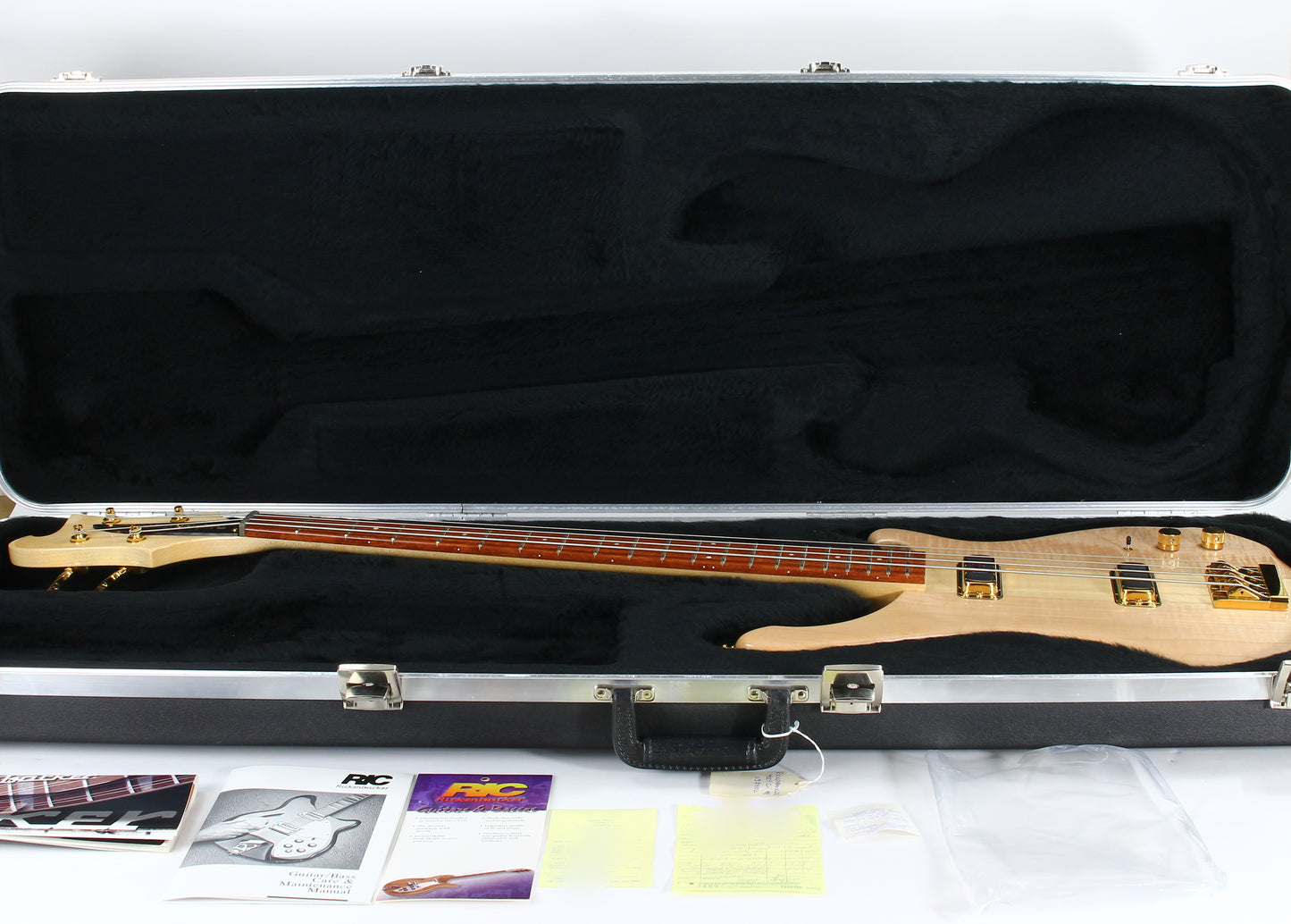 2003 Rickenbacker 4004Cii Cheyenne II Mapleglo MG Natural Bass Guitar | Beautiful Example