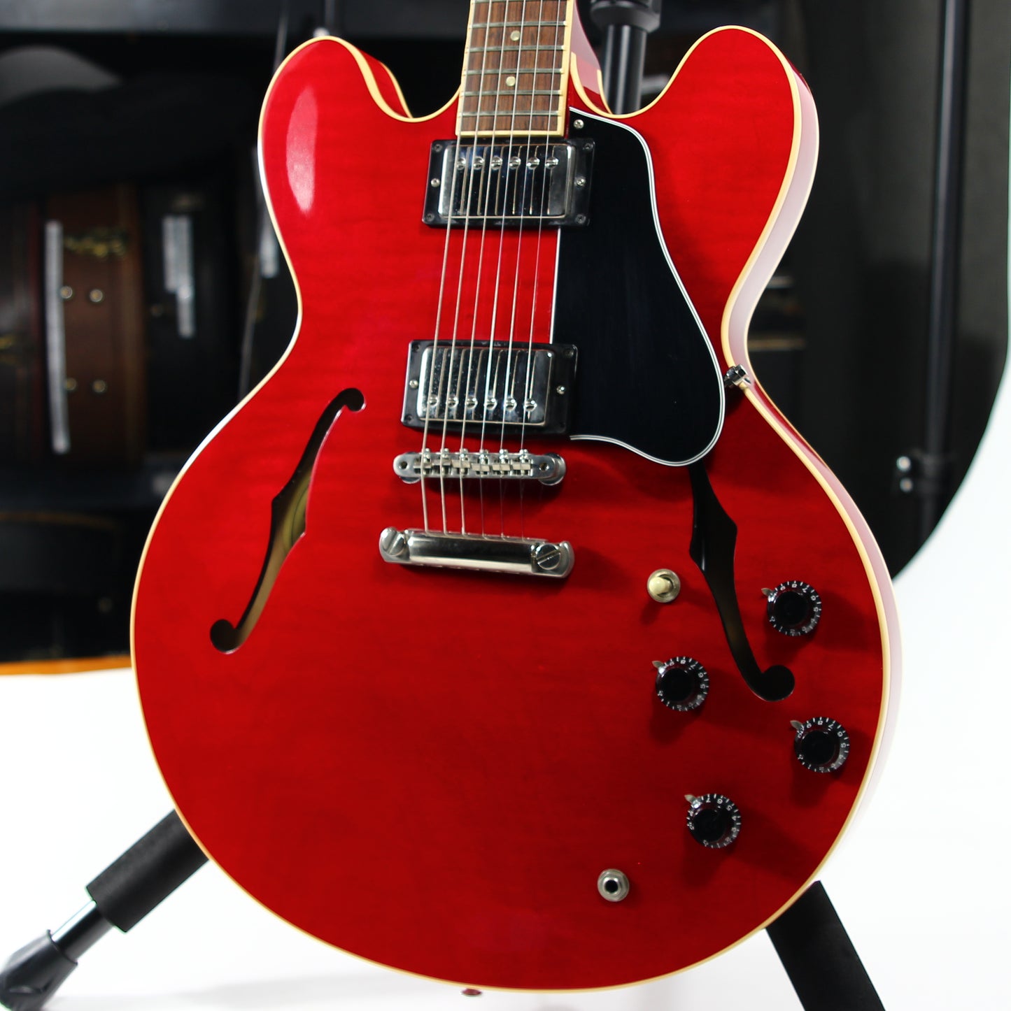 MINTY 1990 Gibson ES-335 Dot Reissue Cherry Red Lightly Figured - '61 Slim Neck, 1980's Spec