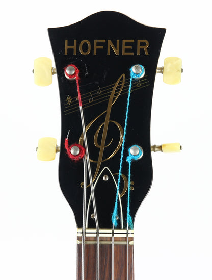 1960 Hofner 500/3 Senator Bass Natural Blonde | Rare Vintage Hollow Body