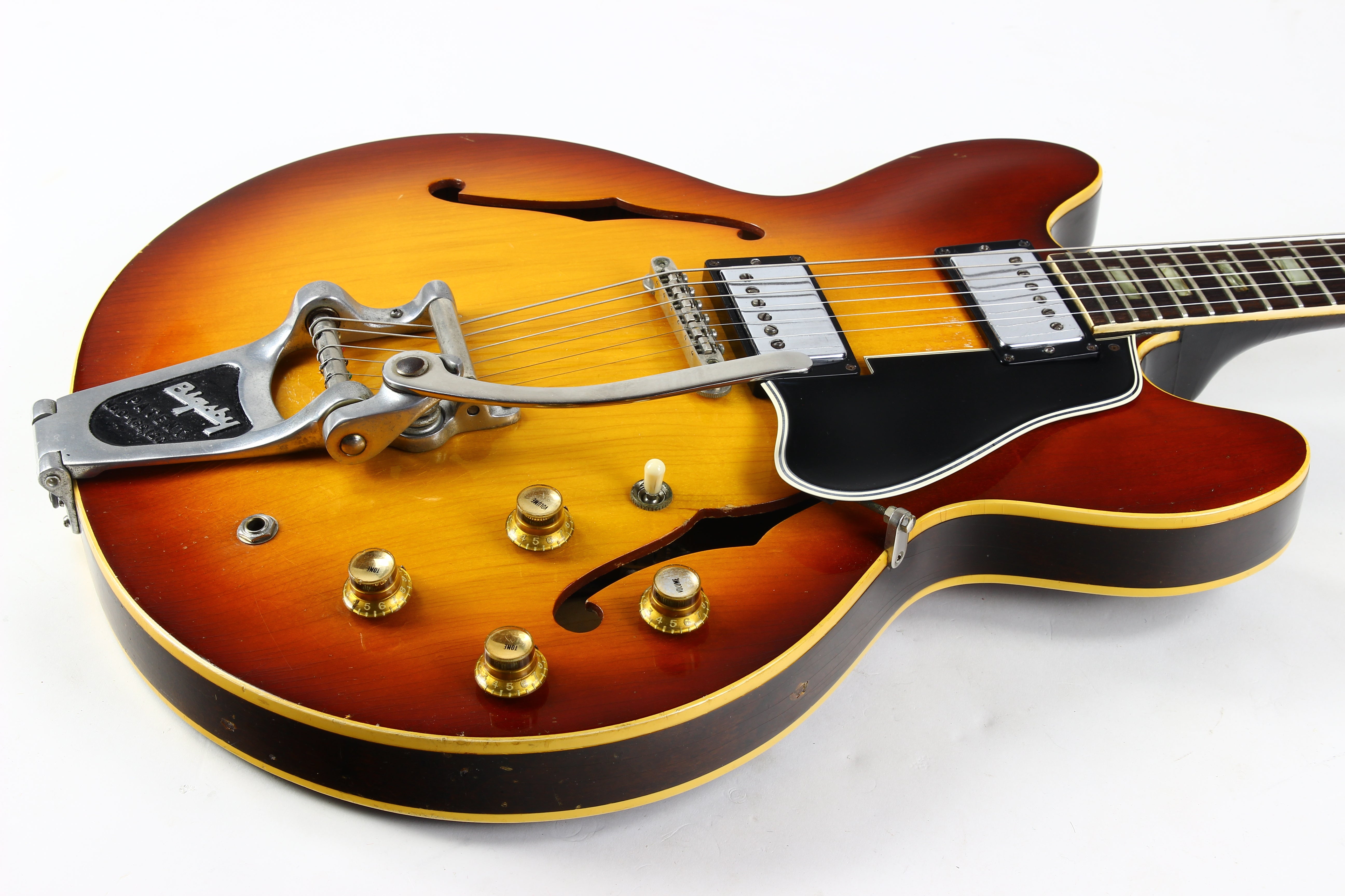 1965 Gibson ES-335 TD Vintage Semi Hollow Guitar WIDE NUT Factory