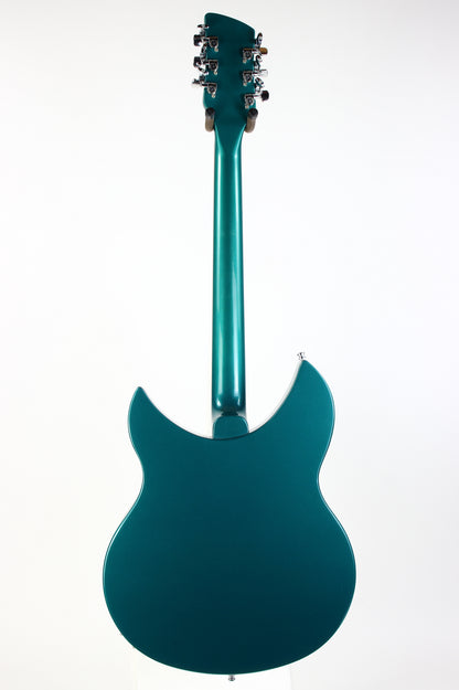 2000 Rickenbacker 330/12 Turquoise 12-String Electric HollowBody Guitar W Original Hard Case