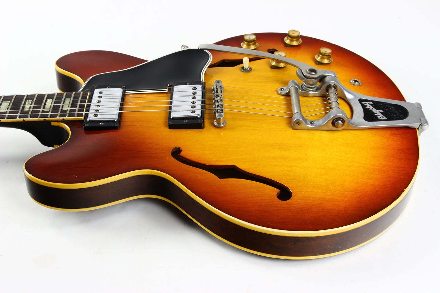 1965 Gibson ES-335 TD Vintage Semi Hollow Guitar WIDE NUT Factory Bigsby!