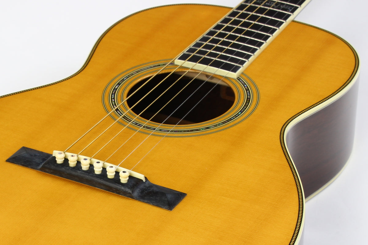 2008 Martin Limited Edition 00 Stauffer 175th Anniversary Guitar | Engelmann Spruce Top Madagascar Rosewood Back/Sides w Coffin Case