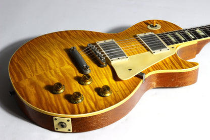 Gibson Custom Tom Murphy Painted Lab Aged BRAZILIAN ROSEWOOD 1959 Les Paul Standard Reissue Limited Edition Tom's Lemon Burst