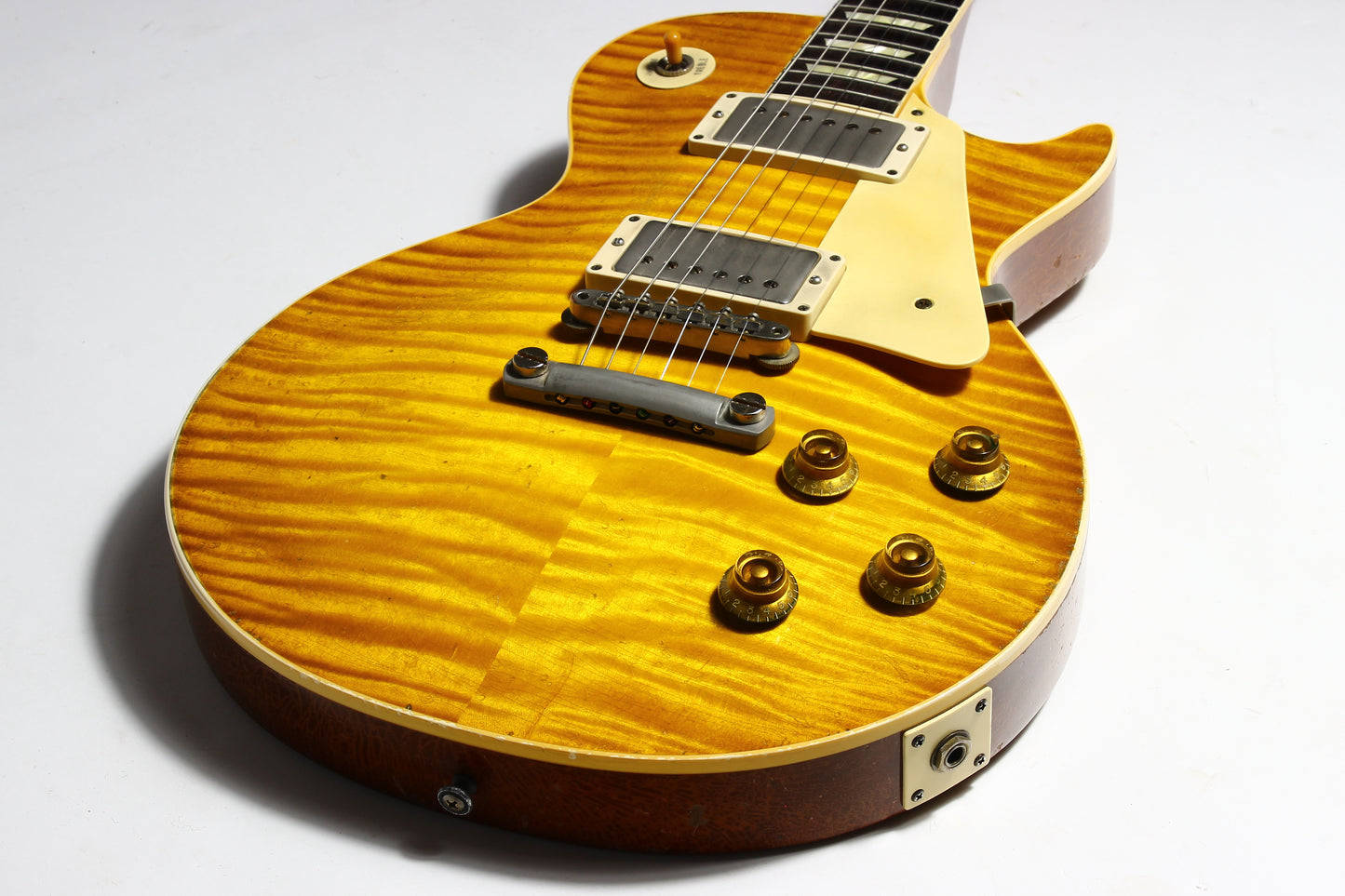 Gibson Custom Tom Murphy Painted Lab Aged BRAZILIAN ROSEWOOD 1959 Les Paul Standard Reissue Limited Edition Tom's Lemon Burst
