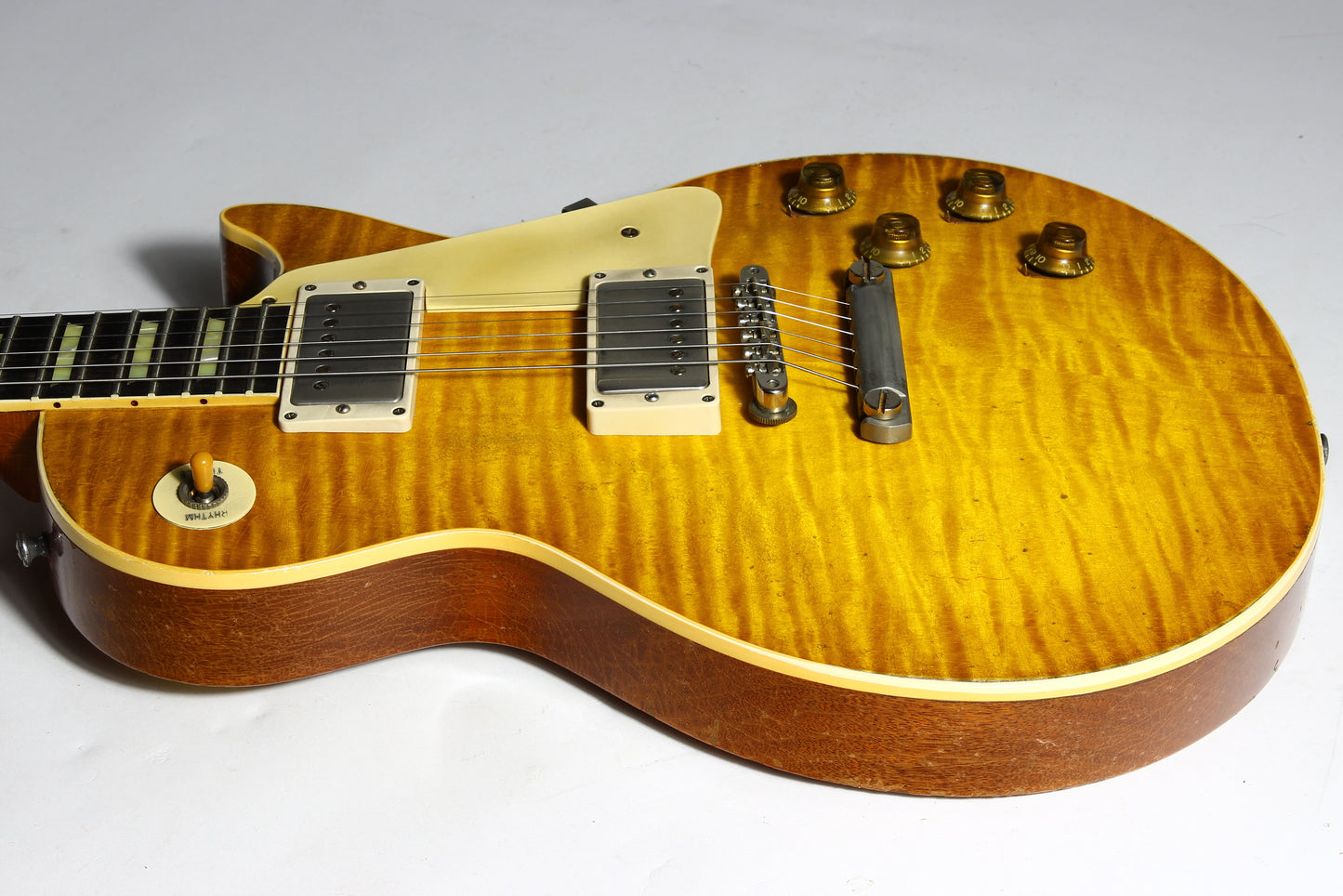 Gibson Custom Tom Murphy Painted Lab Aged BRAZILIAN ROSEWOOD 1959 Les Paul Standard Reissue Limited Edition Tom's Lemon Burst