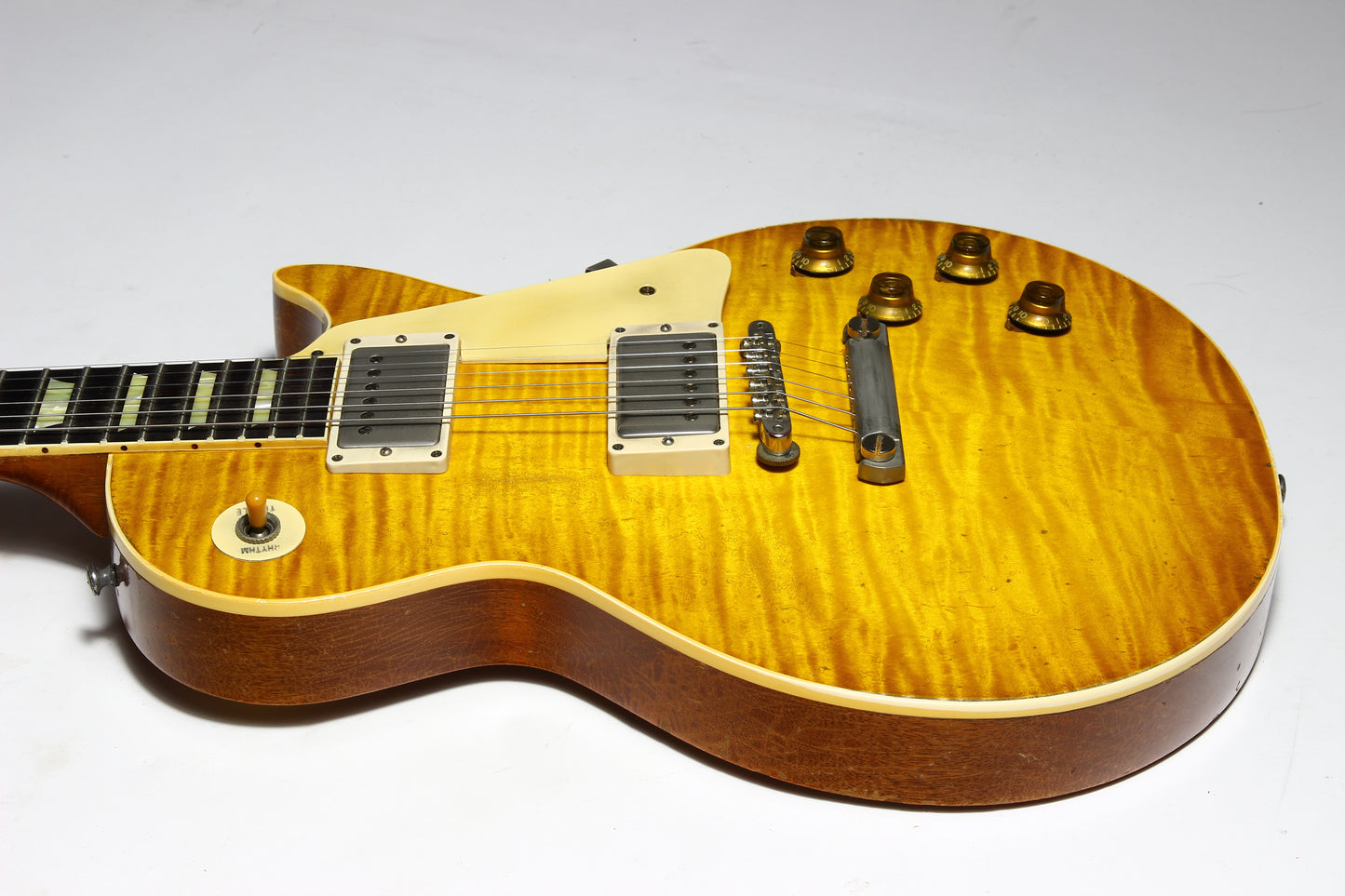 Gibson Custom Tom Murphy Painted Lab Aged BRAZILIAN ROSEWOOD 1959 Les Paul Standard Reissue Limited Edition Tom's Lemon Burst