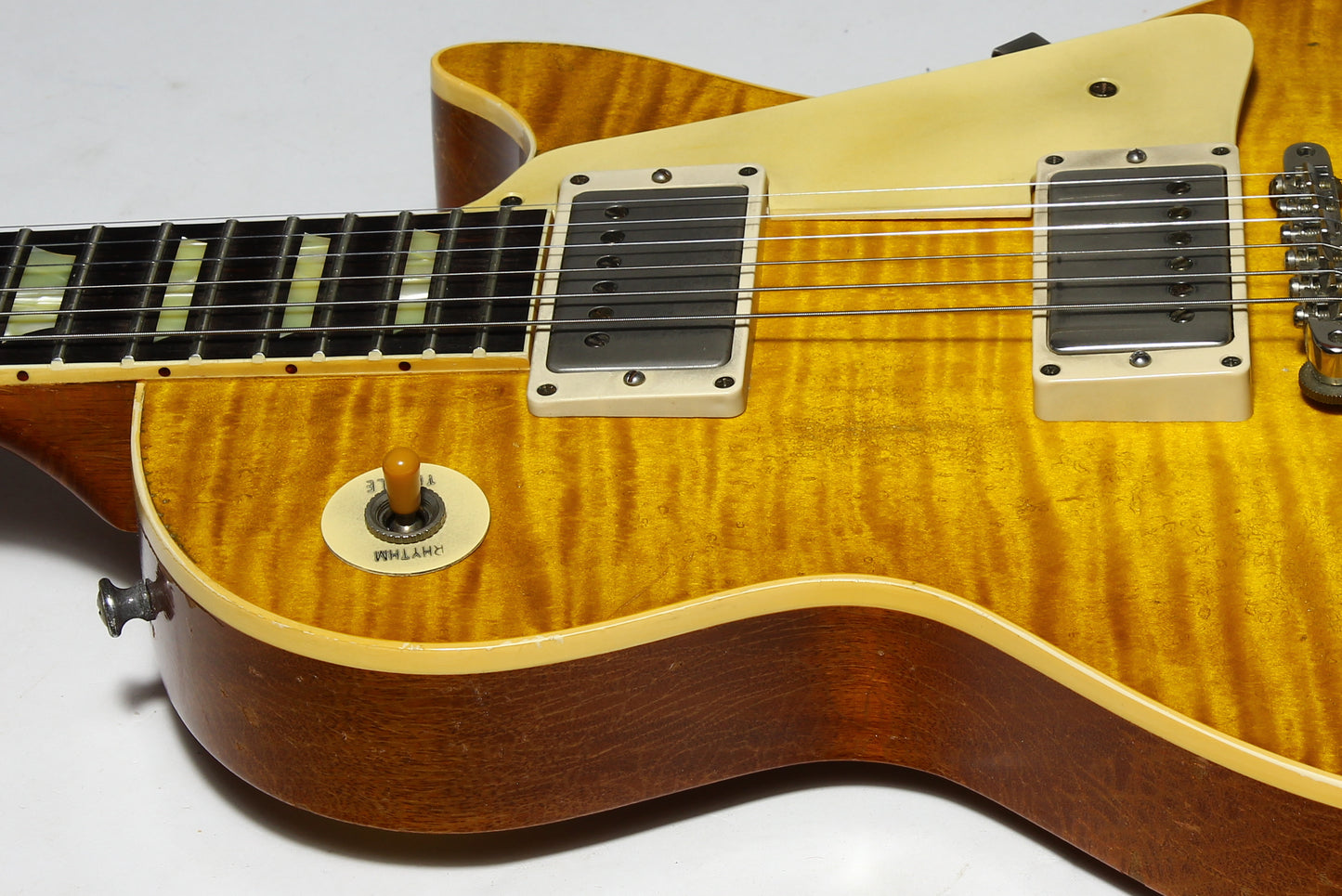 Gibson Custom Tom Murphy Painted Lab Aged BRAZILIAN ROSEWOOD 1959 Les Paul Standard Reissue Limited Edition Tom's Lemon Burst