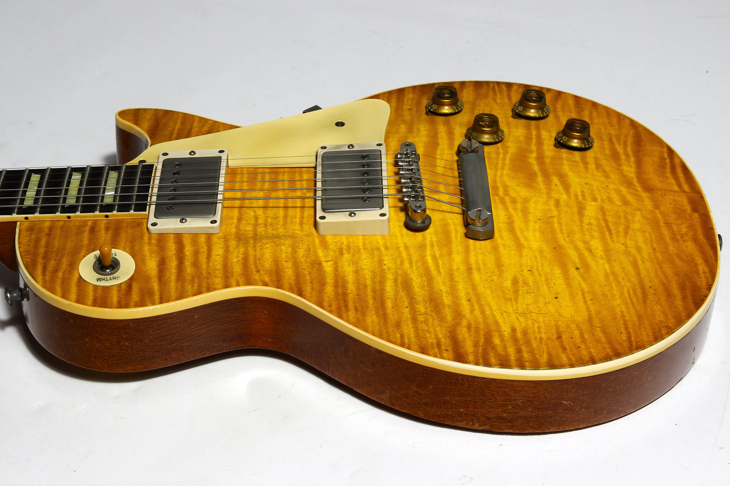 Gibson Custom Tom Murphy Painted Lab Aged BRAZILIAN ROSEWOOD 1959 Les Paul Standard Reissue Limited Edition Tom's Lemon Burst