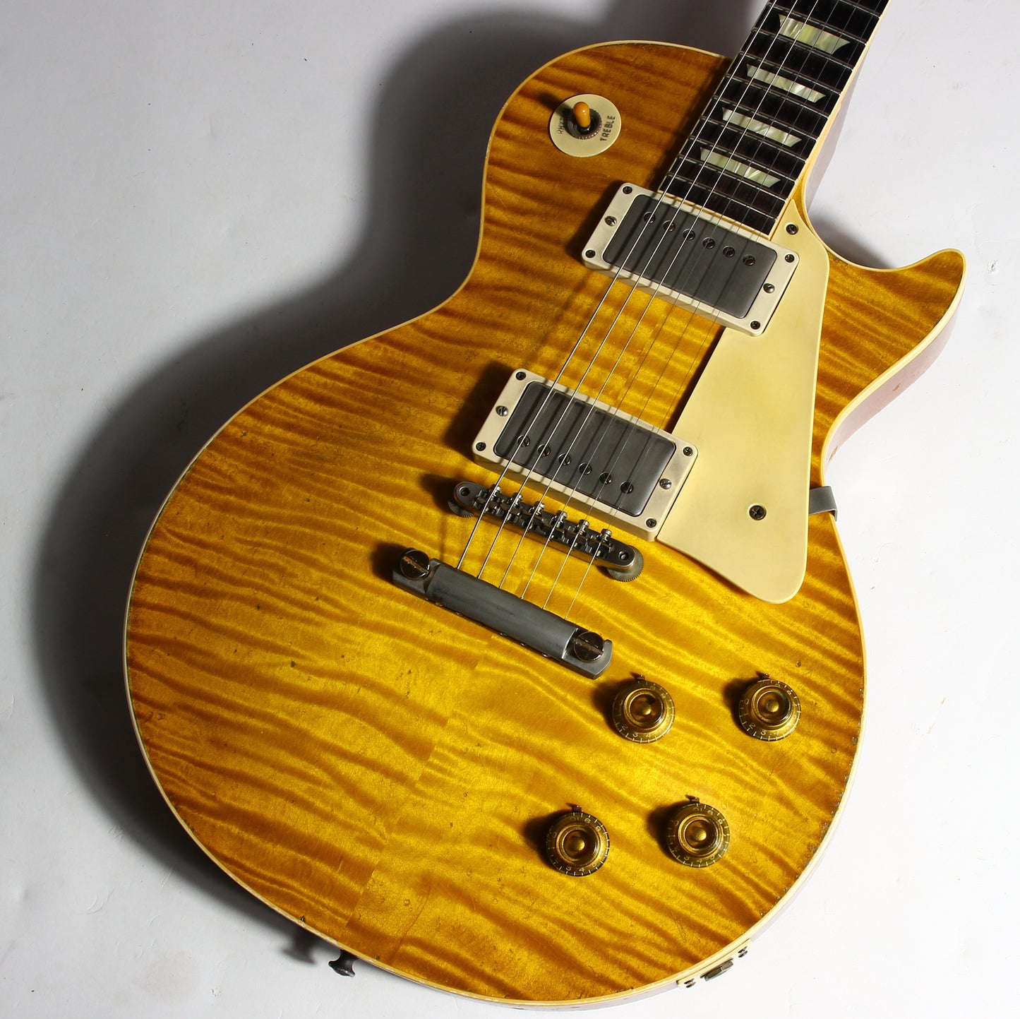Gibson Custom Tom Murphy Painted Lab Aged BRAZILIAN ROSEWOOD 1959 Les Paul Standard Reissue Limited Edition Tom's Lemon Burst