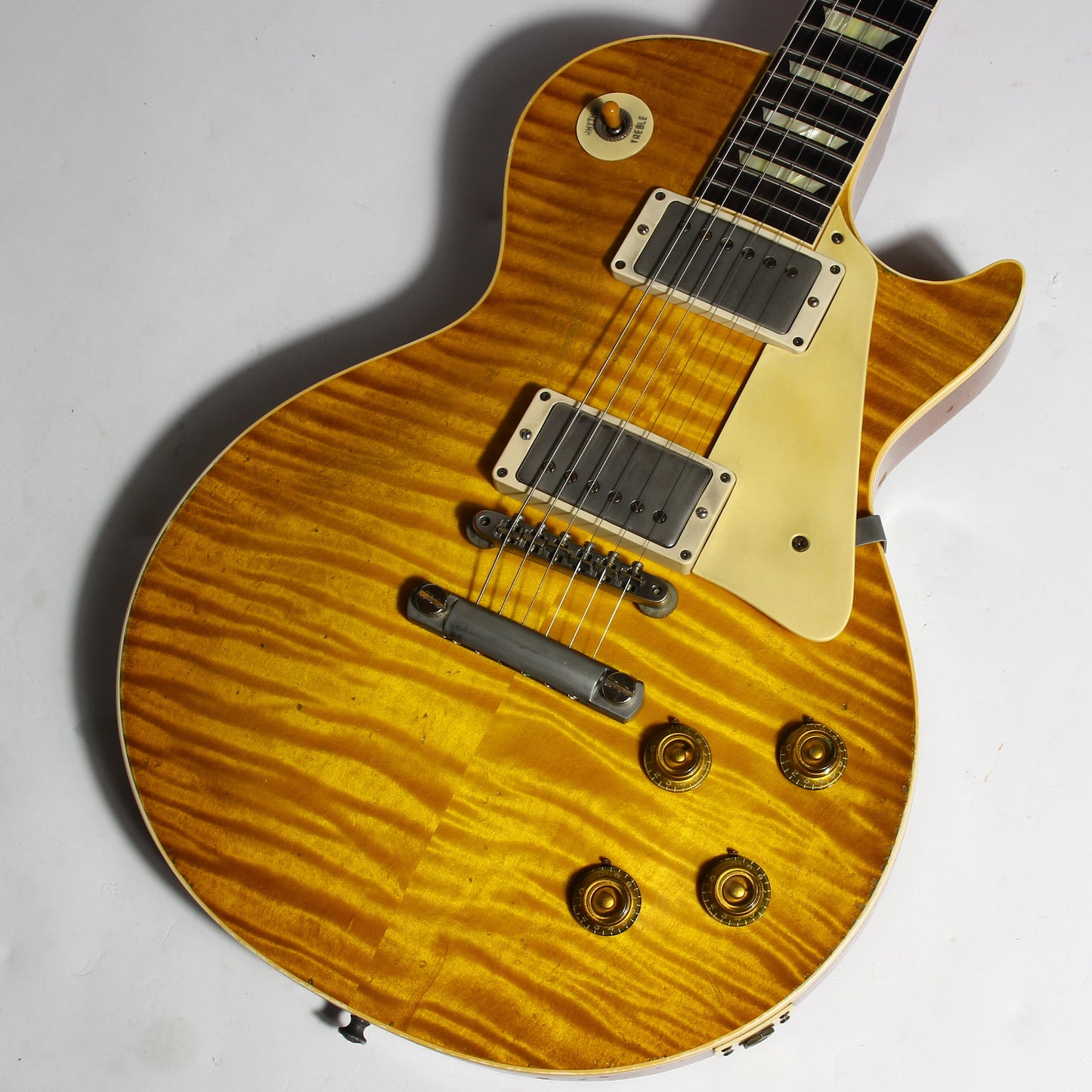 Gibson Custom Tom Murphy Painted Lab Aged BRAZILIAN ROSEWOOD 1959 Les Paul Standard Reissue Limited Edition Tom's Lemon Burst