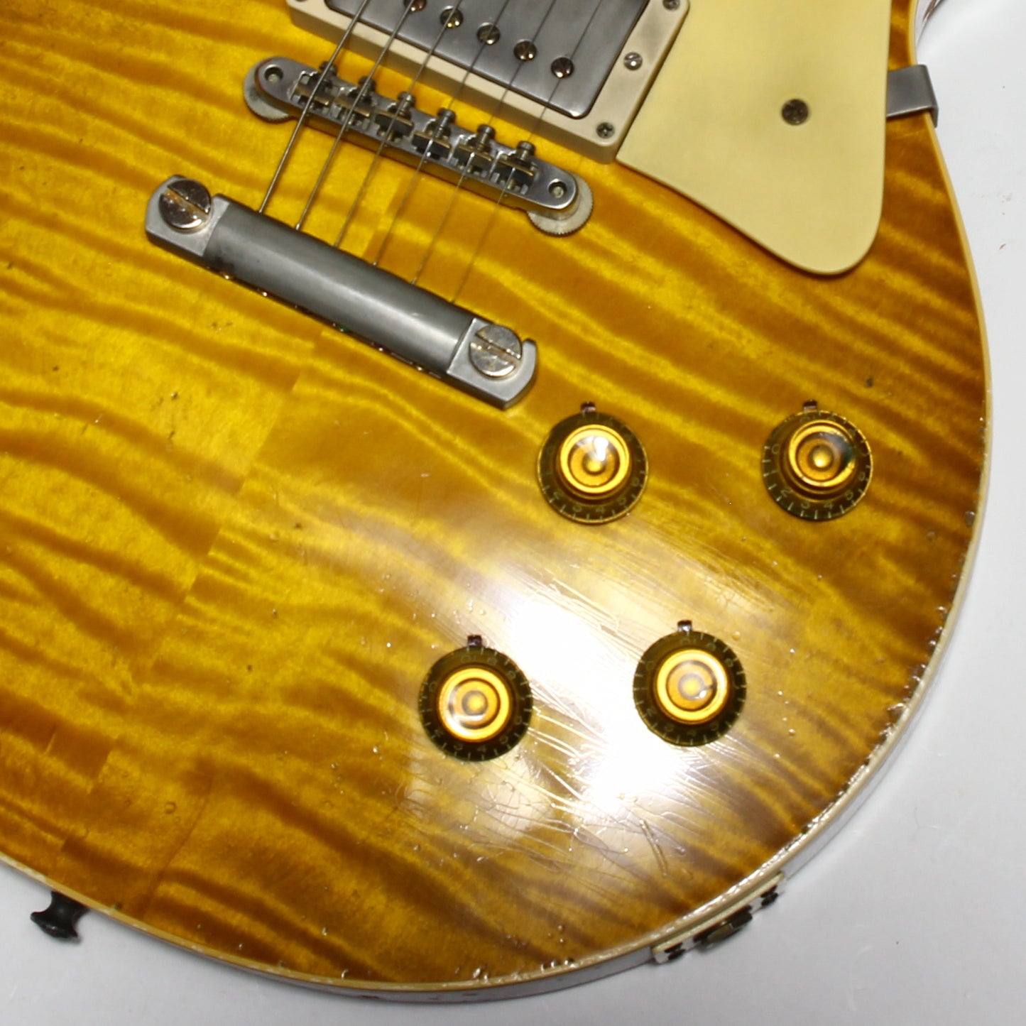 Gibson Custom Tom Murphy Painted Lab Aged BRAZILIAN ROSEWOOD 1959 Les Paul Standard Reissue Limited Edition Tom's Lemon Burst