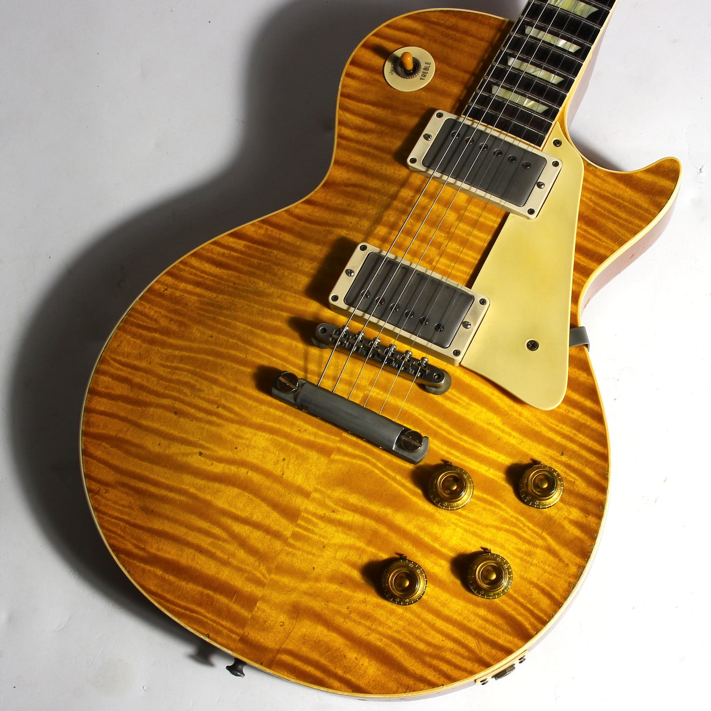 Gibson Custom Tom Murphy Painted Lab Aged BRAZILIAN ROSEWOOD 1959 Les Paul Standard Reissue Limited Edition Tom's Lemon Burst