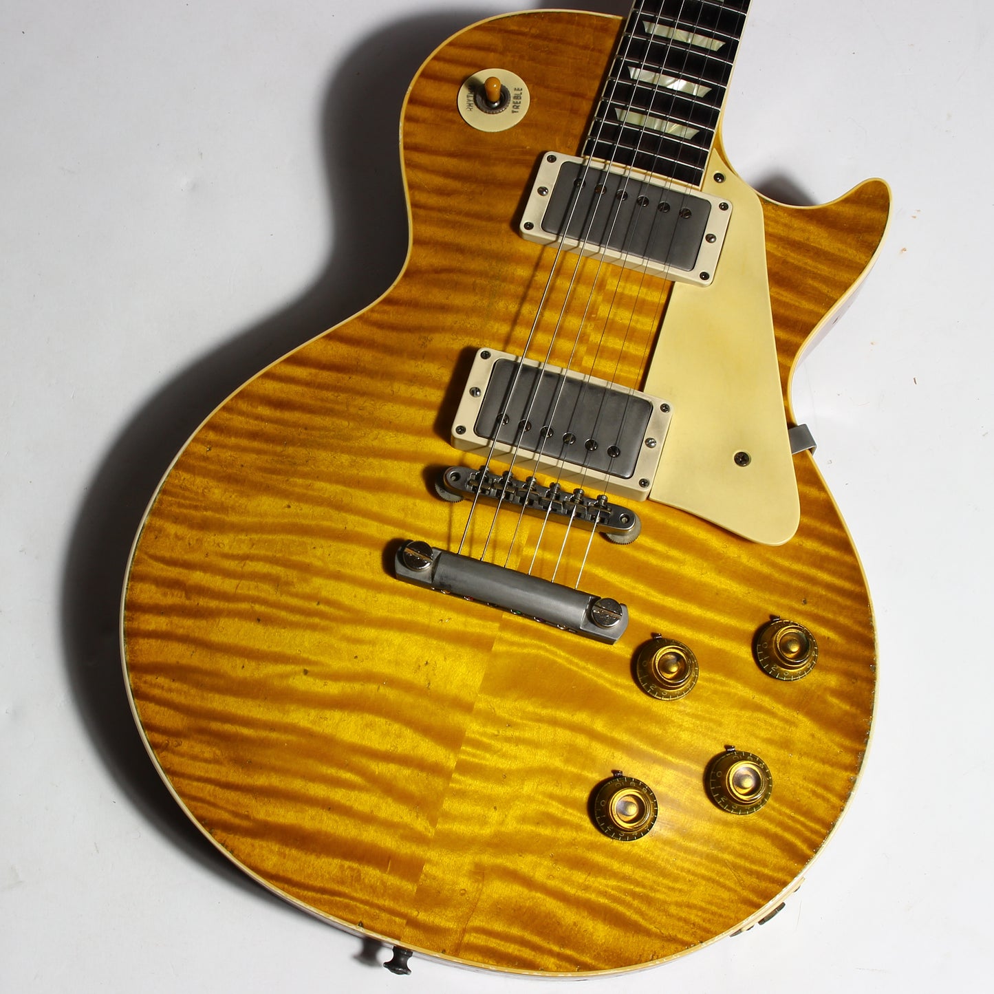 Gibson Custom Tom Murphy Painted Lab Aged BRAZILIAN ROSEWOOD 1959 Les Paul Standard Reissue Limited Edition Tom's Lemon Burst