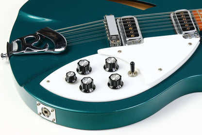 2000 Rickenbacker 330/12 Turquoise 12-String Electric HollowBody Guitar W Original Hard Case
