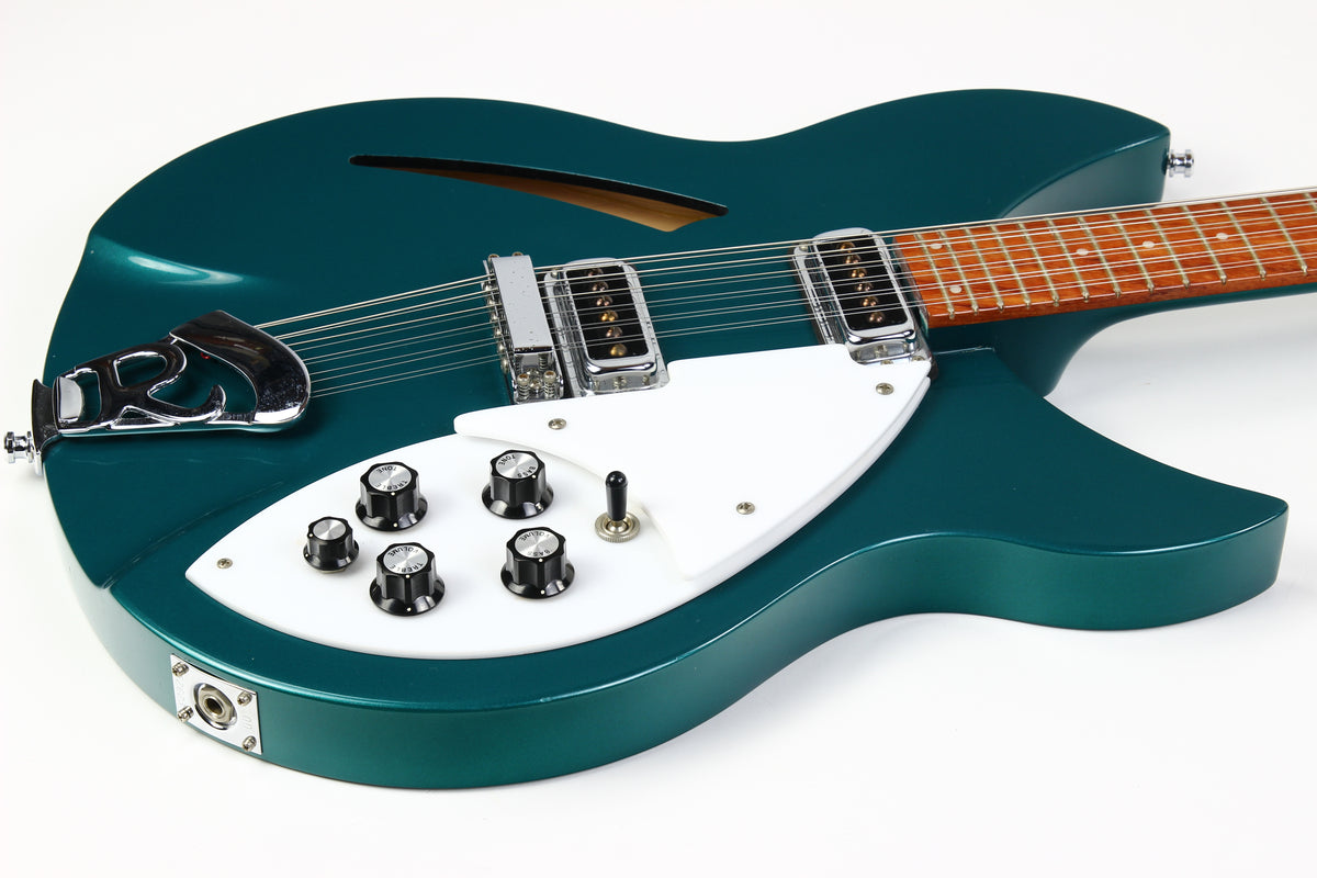 2000 Rickenbacker 330/12 Turquoise 12-String Electric HollowBody Guitar W Original Hard Case