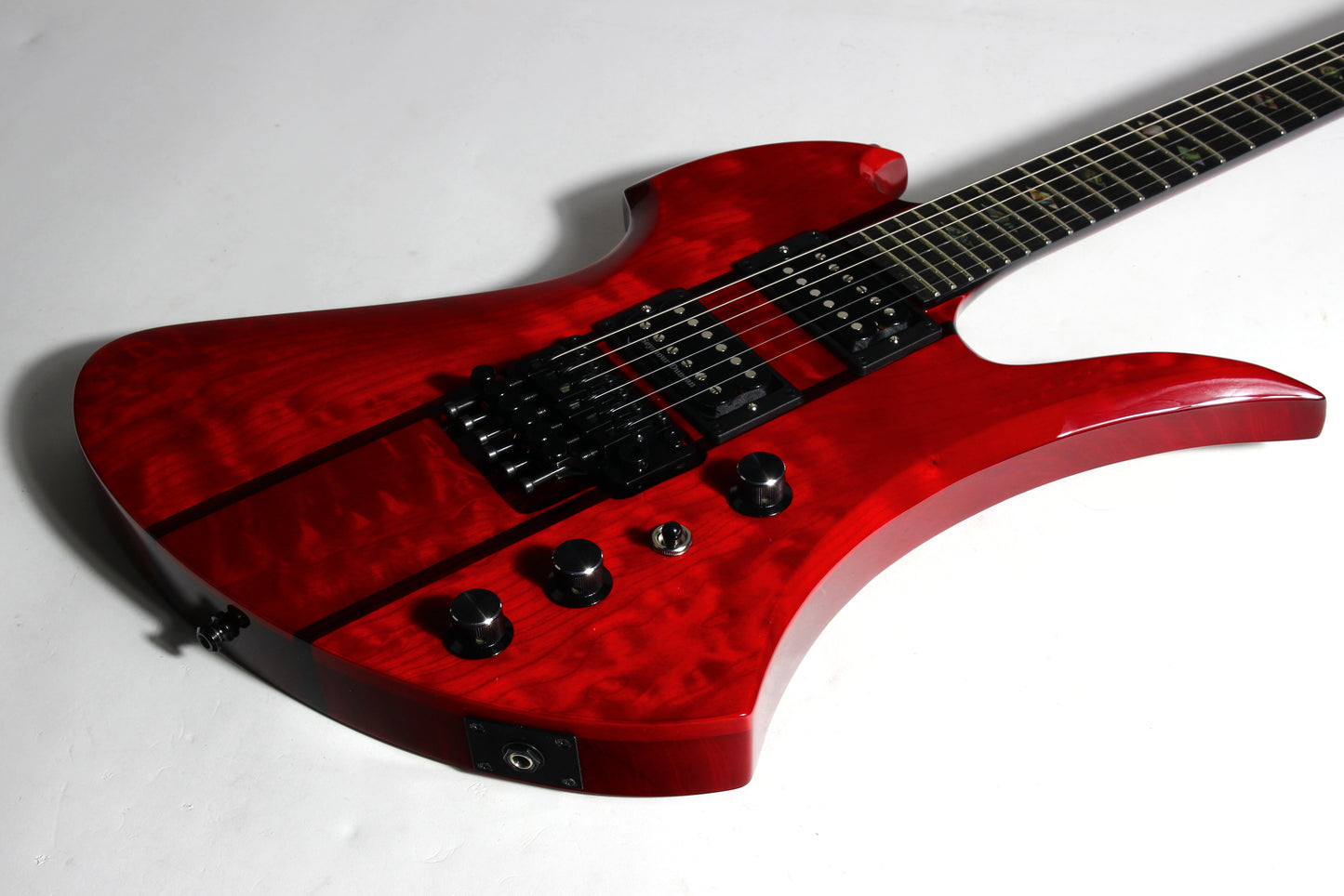 1998 BC Rich USA Mockingbird SL SLASH Transparent Red Floyd Rose!
